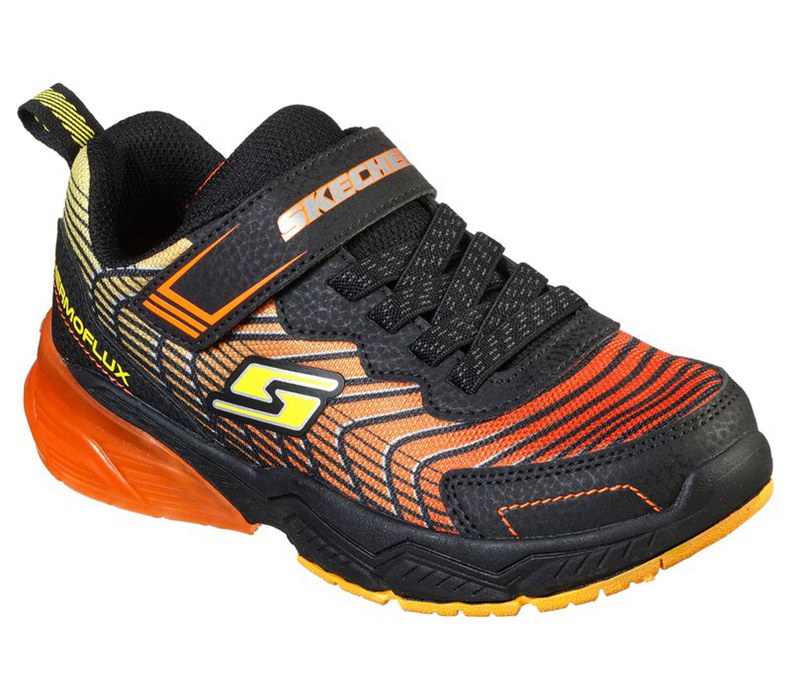 Skechers Pojkar Orange/Gula Sneakers - Thermoflux 2.0 - Magnoid - Sverige (IQUVB-3048)